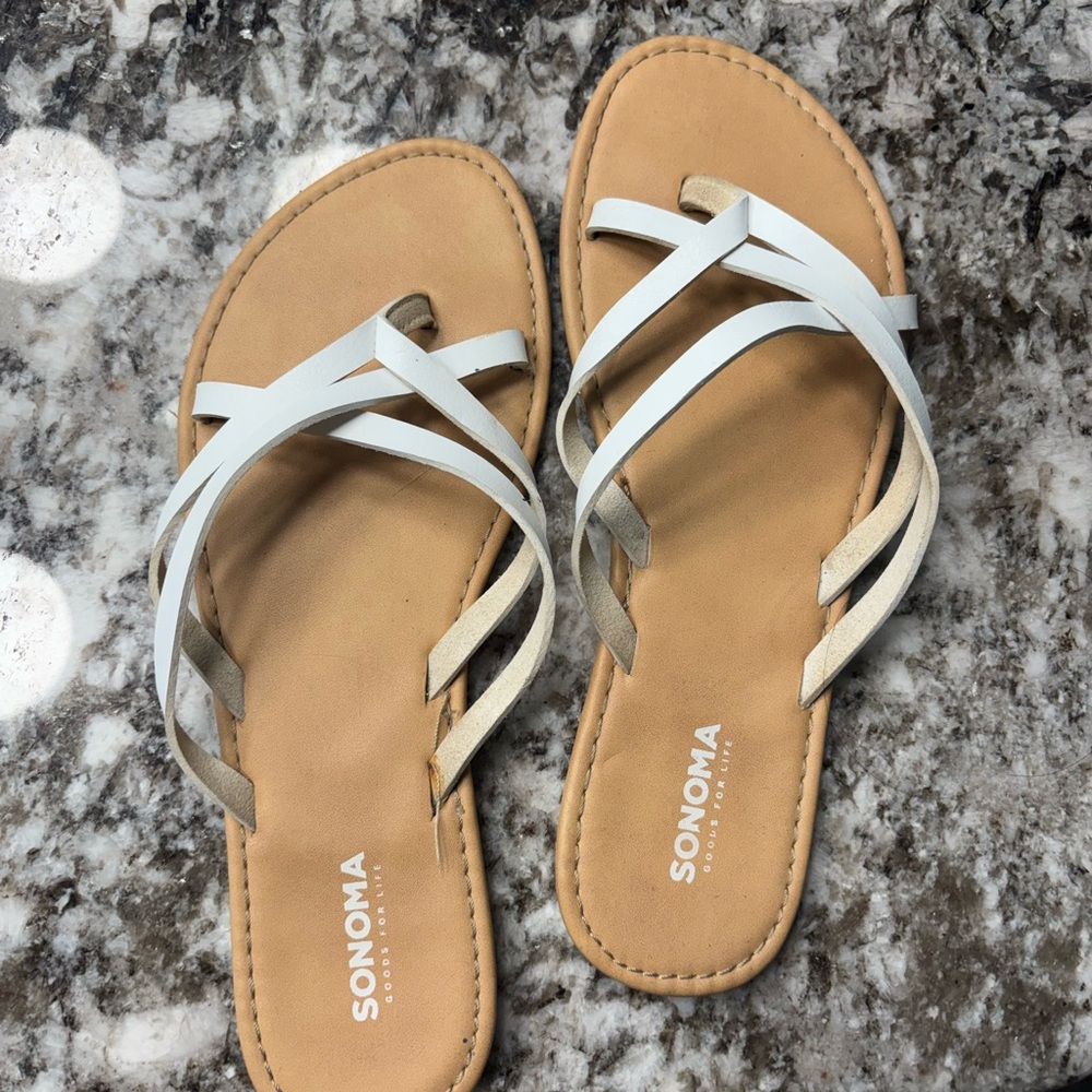 Sonoma Women's White Sandals